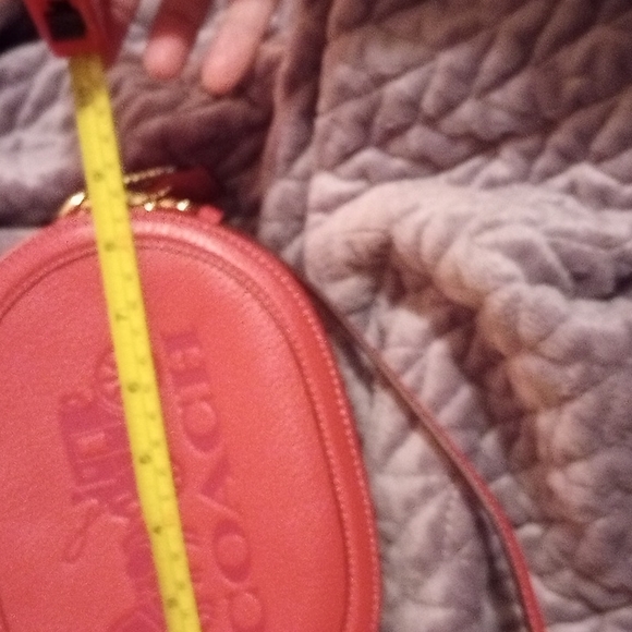 EUC authentic Coach bag and matching wristlet - Picture 9 of 12